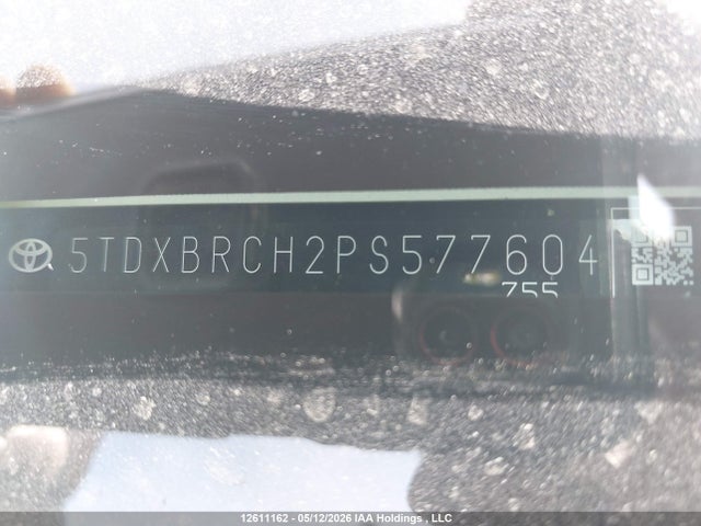 Продаж на аукціоні авто 2023 Toyota Highlander Hybrid Limited/hybrid Platinum, vin: 5TDXBRCH2PS577604, номер лоту: 12611162