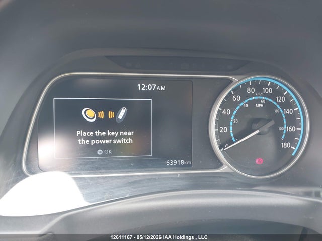 Aukcja sprzedaży 2020 Nissan Leaf Sl Plus, vin: 1N4BZ1DP9LC300091, numer aukcji: 12611167
