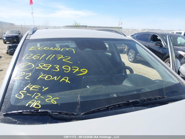 Продажа на аукционе авто 2022 Hyundai Kona Preferred Awd, vin: KM8K2CAB0NU893979, номер лота: 12611172
