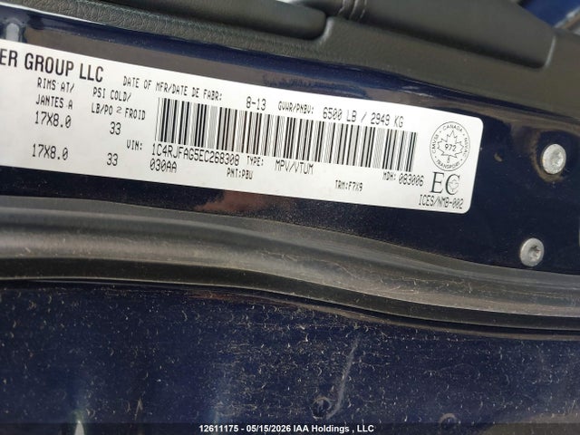 2014 Jeep Grand Cherokee Laredo მანქანა იყიდება აუქციონზე, vin: 1C4RJFAG5EC268308, აუქციონის ნომერი: 12611175