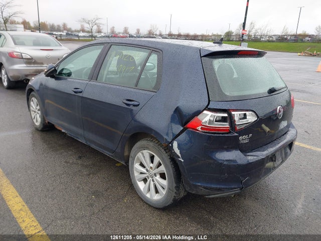 Продажа на аукционе авто 2015 Volkswagen Golf, vin: 3VW117AU5FM019917, номер лота: 12611205