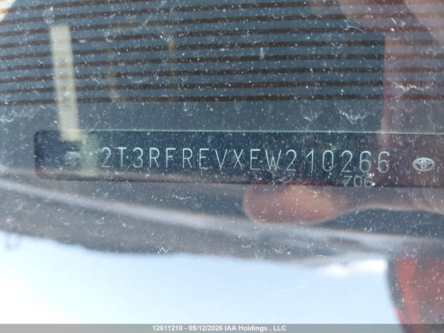 Aukcja sprzedaży 2014 Toyota Rav4 Xle, vin: 2T3RFREVXEW210266, numer aukcji: 12611210