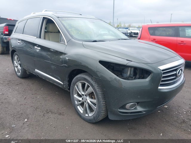 12611227 :رقم المزاد ، 5N1AL0MM2FC519062 vin ، 2015 Infiniti Qx60 مزاد بيع