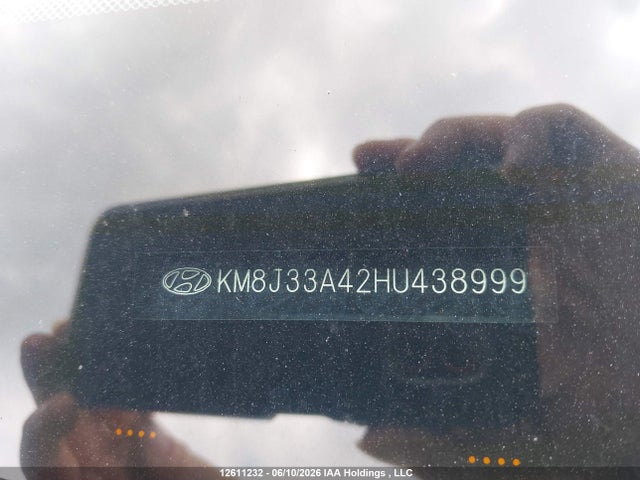 2017 Hyundai Tucson Premium მანქანა იყიდება აუქციონზე, vin: KM8J33A42HU438999, აუქციონის ნომერი: 12611232