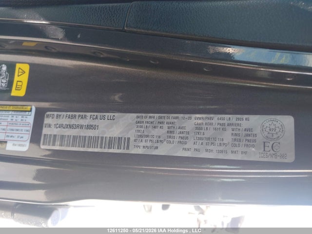 Продаж на аукціоні авто 2024 Jeep Wrangler 4xe 4-door Willys, vin: 1C4RJXN63RW180501, номер лоту: 12611250