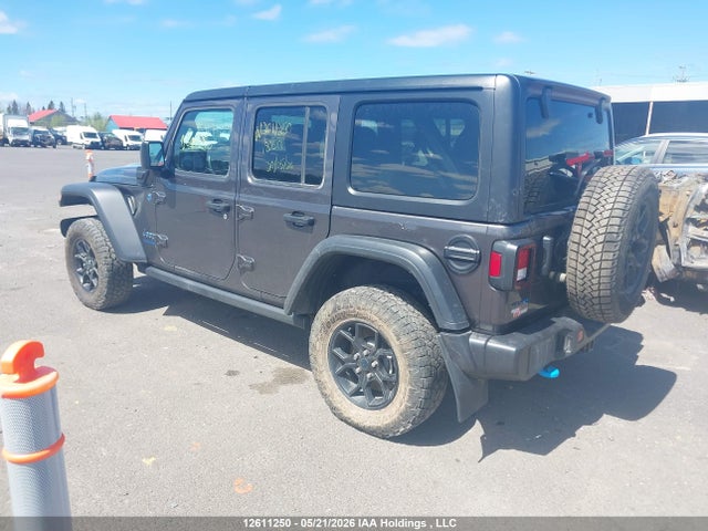 Продаж на аукціоні авто 2024 Jeep Wrangler 4xe 4-door Willys, vin: 1C4RJXN63RW180501, номер лоту: 12611250