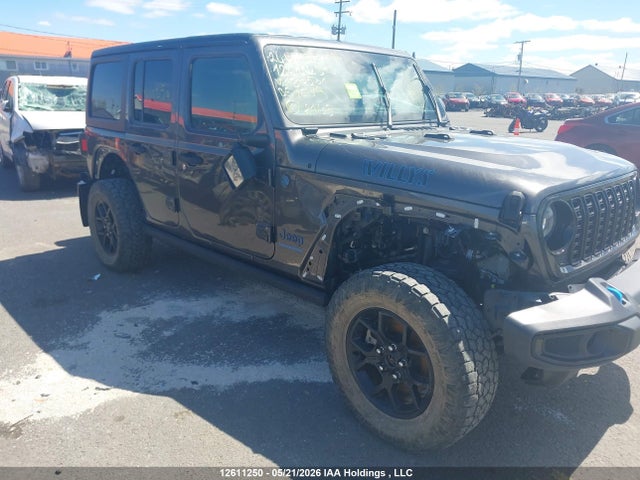 Продаж на аукціоні авто 2024 Jeep Wrangler 4xe 4-door Willys, vin: 1C4RJXN63RW180501, номер лоту: 12611250