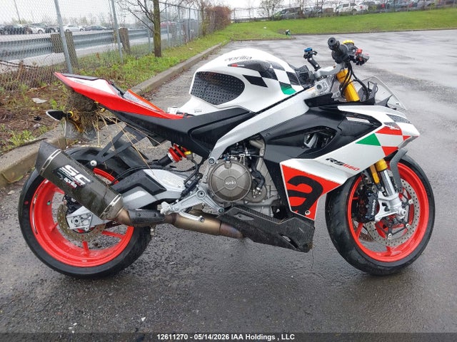 Продаж на аукціоні авто 2024 Aprilia Rs 660 Extrema, vin: ZD4KSUR04RS000215, номер лоту: 12611270