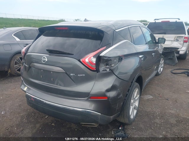 5N1AZ2MH8FN276990 Nissan Murano S/sl/sv/platinum