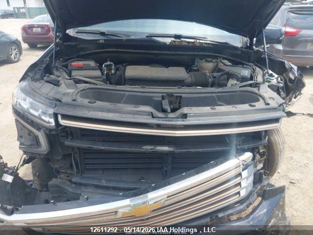 12611292 :رقم المزاد ، 1GNSKTKL7MR150241 vin ، 2021 Chevrolet Tahoe K1500 High Country مزاد بيع