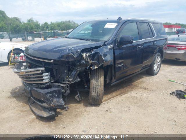 12611292 :رقم المزاد ، 1GNSKTKL7MR150241 vin ، 2021 Chevrolet Tahoe K1500 High Country مزاد بيع