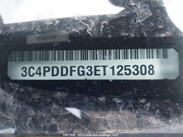 12611328 :رقم المزاد ، 3C4PDDFG3ET125308 vin ، 2014 Dodge Journey R/t مزاد بيع