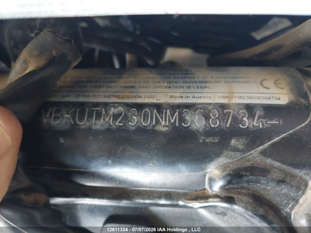 Husqvarna Te 300i 2022 VBKUTM230NM368734 Image 10