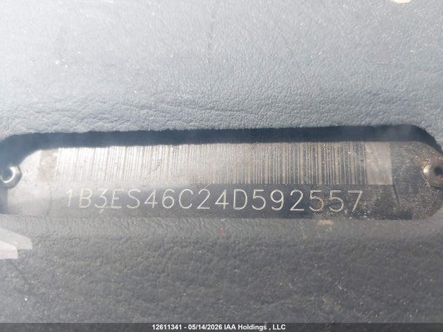 Aukcja sprzedaży 2004 Dodge Neon Sx 2.0, vin: 1B3ES46C24D592557, numer aukcji: 12611341