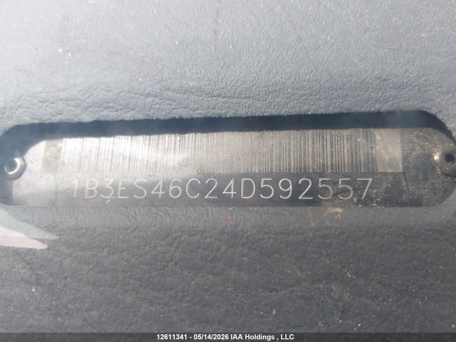 Aukcja sprzedaży 2004 Dodge Neon Sx 2.0, vin: 1B3ES46C24D592557, numer aukcji: 12611341