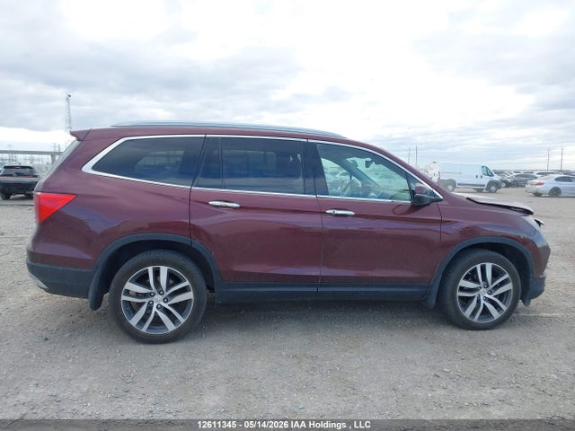 12611345 :رقم المزاد ، 5FNYF6H94JB504643 vin ، 2018 Honda Pilot Touring مزاد بيع