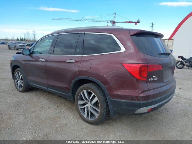 12611345 :رقم المزاد ، 5FNYF6H94JB504643 vin ، 2018 Honda Pilot Touring مزاد بيع