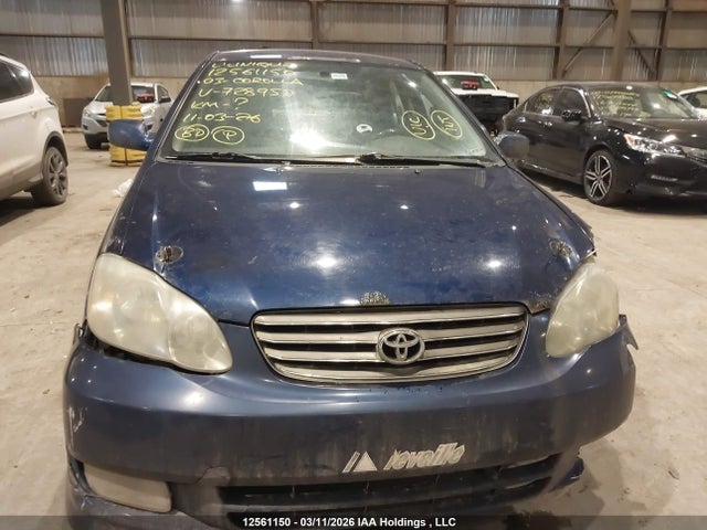 12561150 :رقم المزاد ، 2T1BR32E33C728950 vin ، 2003 Toyota Corolla Ce/le/sport مزاد بيع