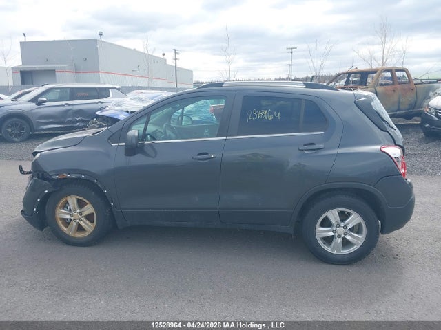 Aukcja sprzedaży 2016 Chevrolet Trax Lt, vin: 3GNCJLSB8GL255512, numer aukcji: 12528964