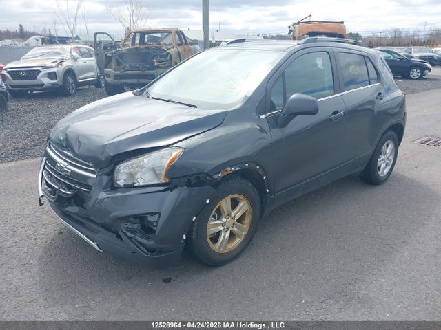 Aukcja sprzedaży 2016 Chevrolet Trax Lt, vin: 3GNCJLSB8GL255512, numer aukcji: 12528964