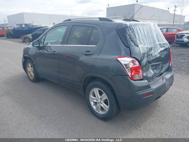Aukcja sprzedaży 2016 Chevrolet Trax Lt, vin: 3GNCJLSB8GL255512, numer aukcji: 12528964