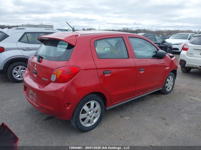 Aukcja sprzedaży 2015 Mitsubishi Mirage Es, vin: ML32A3HJ4FH031656, numer aukcji: 12604461