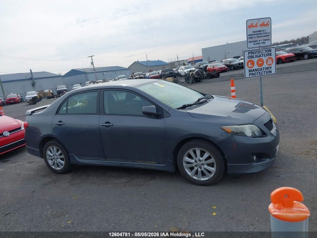 12604781 :رقم المزاد ، 2T1BU4EE5AC296309 vin ، 2010 Toyota Corolla S مزاد بيع