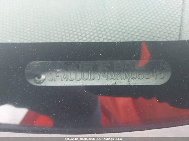Продаж на аукціоні авто 2010 Ford Escape Xlt Automatic/xlt Manual, vin: 1FMCU0D74AKA06345, номер лоту: 12605140