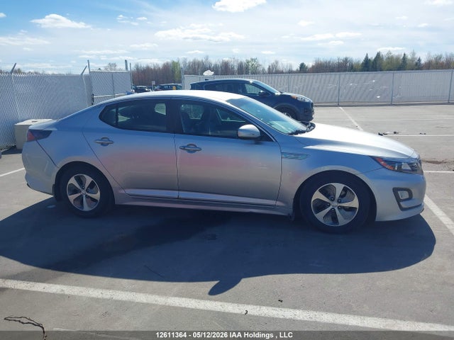2014 Kia Optima Hybrid Lx მანქანა იყიდება აუქციონზე, vin: KNAGM4AD5E5077112, აუქციონის ნომერი: 12611364