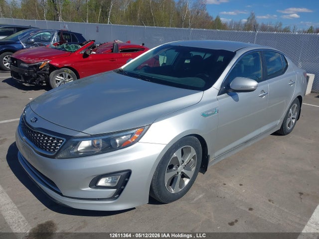 2014 Kia Optima Hybrid Lx მანქანა იყიდება აუქციონზე, vin: KNAGM4AD5E5077112, აუქციონის ნომერი: 12611364