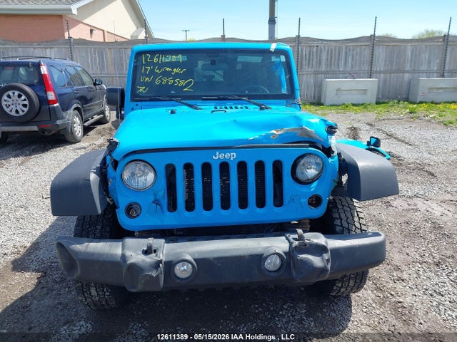 2017 Jeep Wrangler Sport მანქანა იყიდება აუქციონზე, vin: 1C4AJWAG8HL688582, აუქციონის ნომერი: 12611389