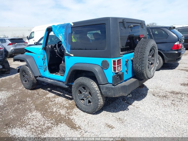 2017 Jeep Wrangler Sport მანქანა იყიდება აუქციონზე, vin: 1C4AJWAG8HL688582, აუქციონის ნომერი: 12611389