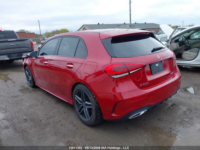 Aukcja sprzedaży 2021 Mercedes-benz A 250 4matic, vin: W1K3F4HB7MJ320656, numer aukcji: 12611392