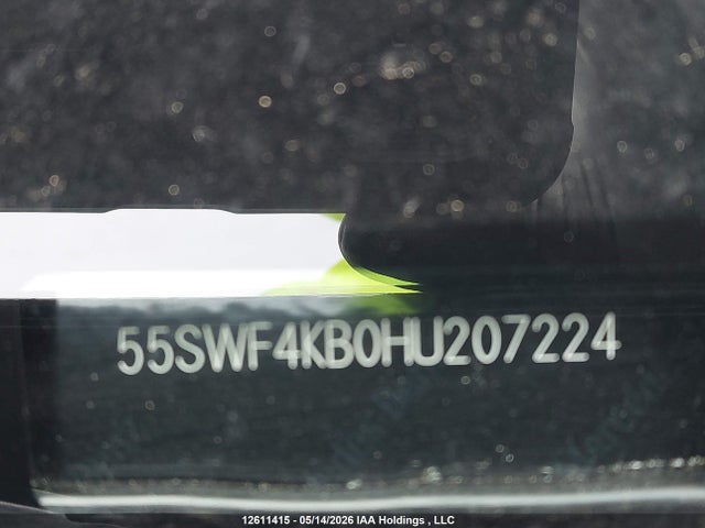 55SWF4KB0HU207224 Mercedes-Benz C 300 4matic