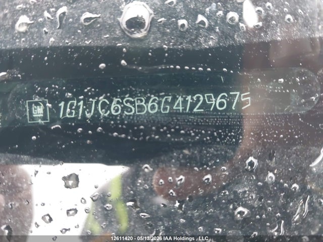 1G1JC6SB6G4129675 Chevrolet SONIC LT