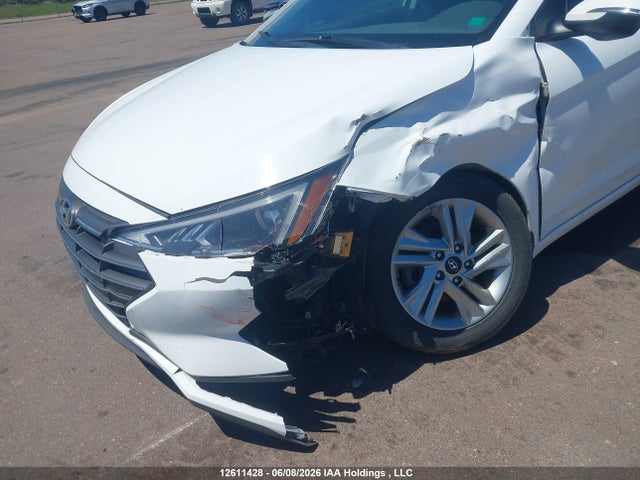 12611428 :رقم المزاد ، KMHD84LF2LU109974 vin ، 2020 Hyundai Elantra Sel/value/limited مزاد بيع