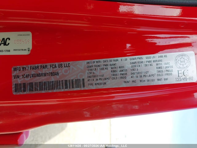 Aukcja sprzedaży 2024 Jeep Wrangler Sport, vin: 1C4PJXDN6RW178046, numer aukcji: 12611435