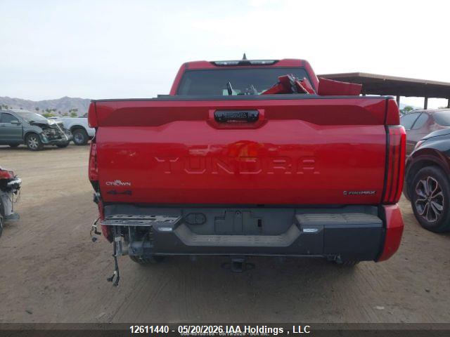 12611440 :رقم المزاد ، 5TFWC5DB0SX113628 vin ، 2025 Toyota Tundra Hybrid Limited 4x4 مزاد بيع