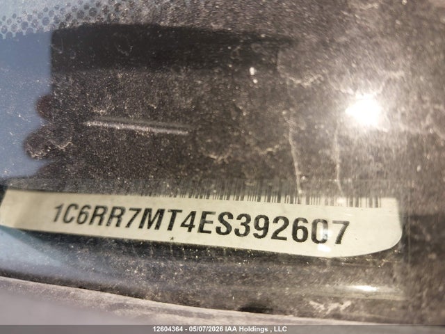 2014 Ram 1500 Sport მანქანა იყიდება აუქციონზე, vin: 1C6RR7MT4ES392607, აუქციონის ნომერი: 12604364