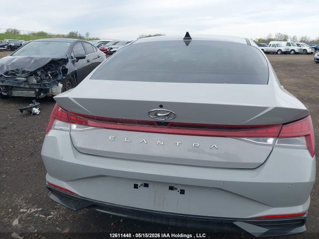 12611448 :رقم المزاد ، KMHLN4AG2NU332535 vin ، 2022 Hyundai Elantra Ultimate Ivt With Tech Package مزاد بيع