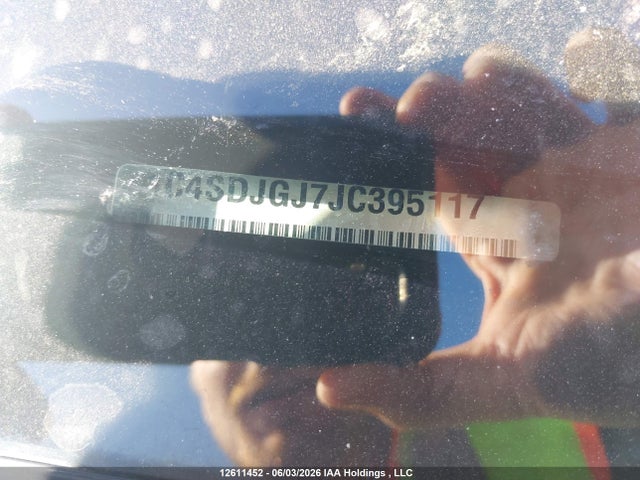 Aukcja sprzedaży 2018 Dodge Durango, vin: 1C4SDJGJ7JC395117, numer aukcji: 12611452