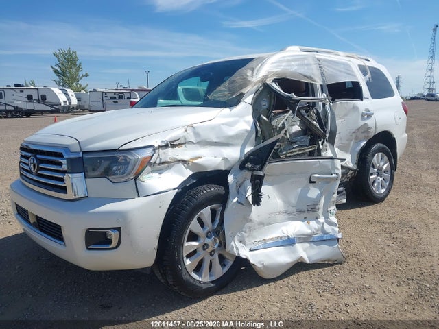 12611457 :رقم المزاد ، 5TDGY5B17MS181336 vin ، 2021 Toyota Sequoia Platinum مزاد بيع