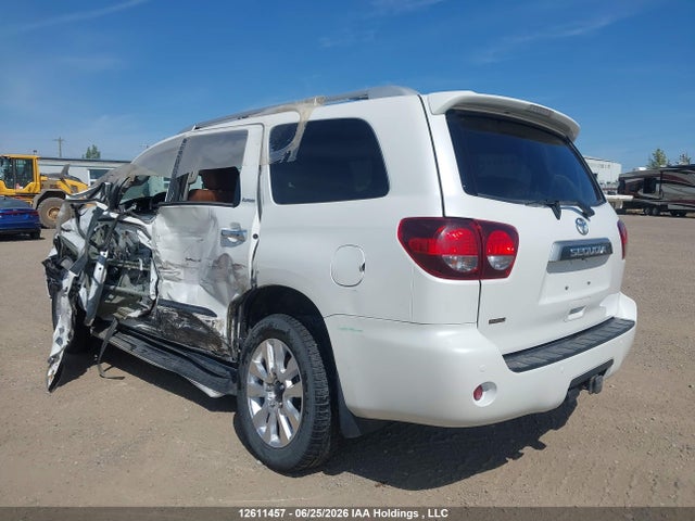 12611457 :رقم المزاد ، 5TDGY5B17MS181336 vin ، 2021 Toyota Sequoia Platinum مزاد بيع