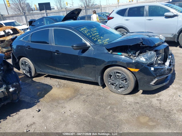 12592301 :رقم المزاد ، 2HGFC2F58LH031076 vin ، 2020 Honda Civic Lx مزاد بيع