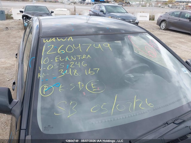 2010 Hyundai Elantra Gl მანქანა იყიდება აუქციონზე, vin: KMHDU4BD4AU055246, აუქციონის ნომერი: 12604749