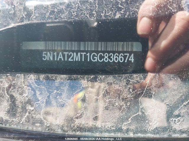 Продаж на аукціоні авто 2016 Nissan Rogue S/sv, vin: 5N1AT2MT1GC836674, номер лоту: 12606565
