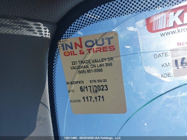 12611468 :رقم المزاد ، JHMCR6F75HC800179 vin ، 2017 Honda Accord Touring Hybrid مزاد بيع