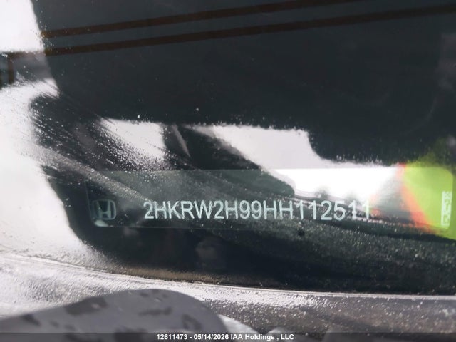 Продаж на аукціоні авто 2017 Honda Cr-v Touring, vin: 2HKRW2H99HH112511, номер лоту: 12611473