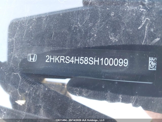 2025 Honda Cr-v Sport მანქანა იყიდება აუქციონზე, vin: 2HKRS4H58SH100099, აუქციონის ნომერი: 12611494