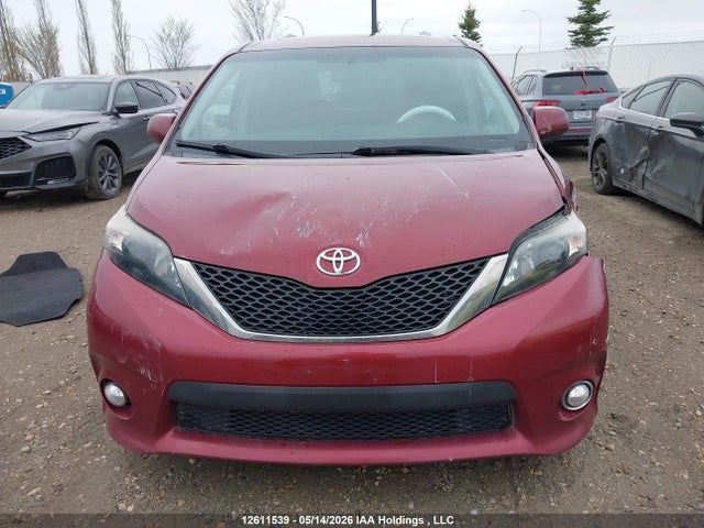 12611539 :رقم المزاد ، 5TDXK3DC7DS376244 vin ، 2013 Toyota Sienna Sport مزاد بيع
